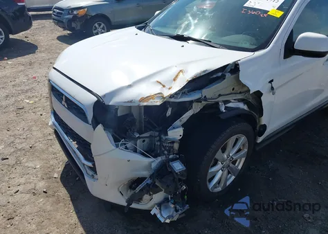 2014 Mitsubishi Outlander Sport Se from USA, damaged, VIN 4A4AR4AU9EE025601